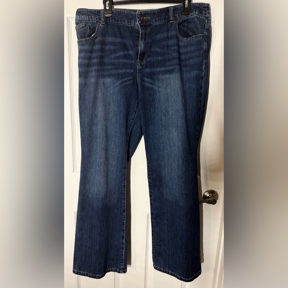 Chico’s Platinum Denim size 3 boot cut Women's Jeans